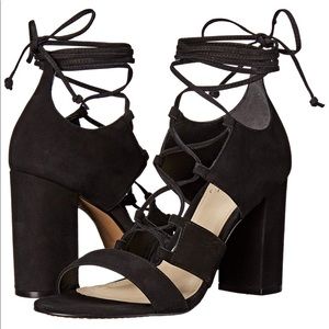 Vince Camuto Wendell d'Orsay Sandal Black suede 11